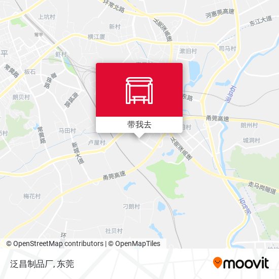 泛昌制品厂地图