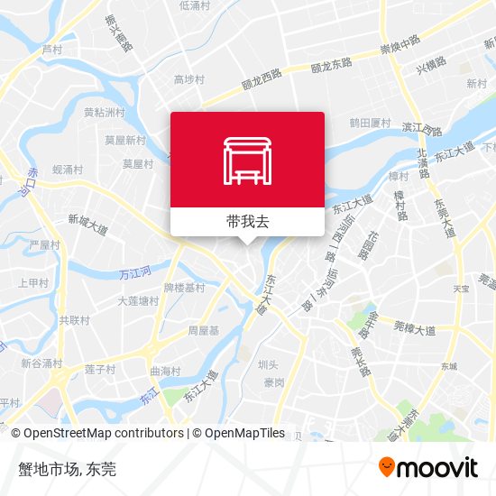 蟹地市场地图