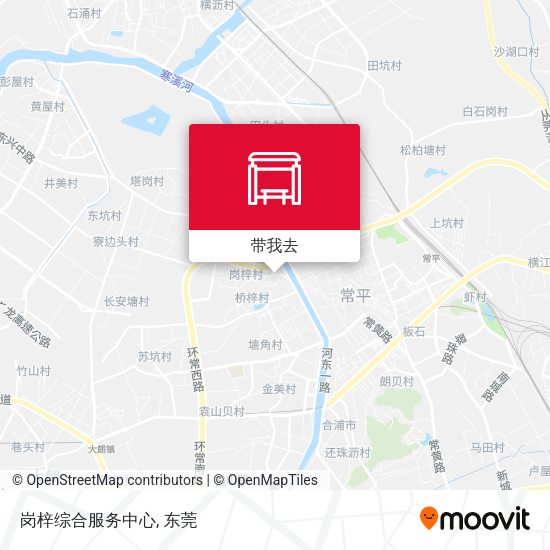 岗梓综合服务中心地图