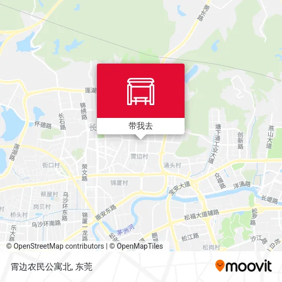 霄边农民公寓北地图