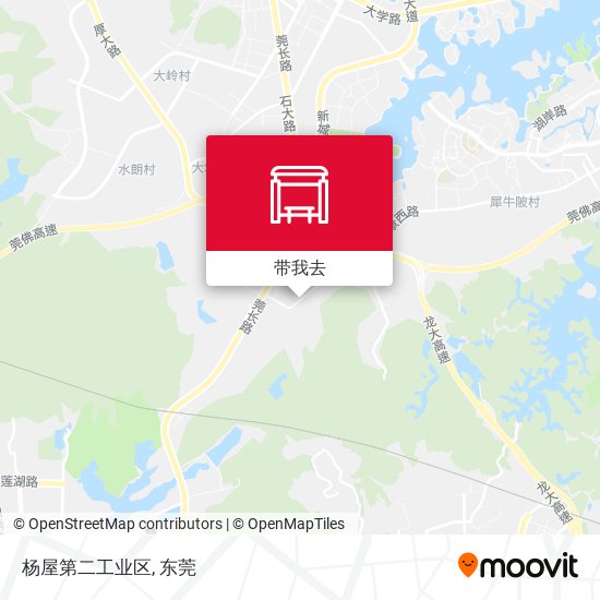 杨屋第二工业区地图