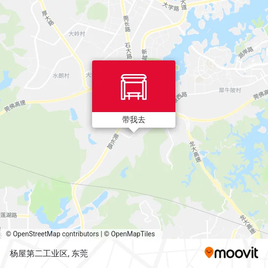 杨屋第二工业区地图