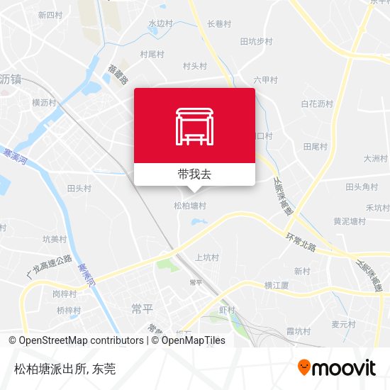 松柏塘派出所地图