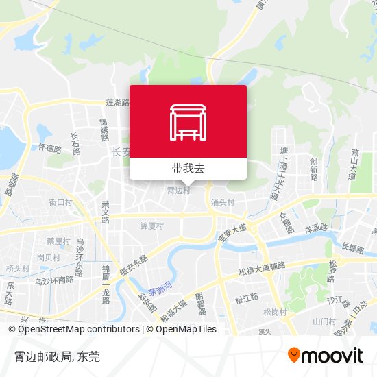 霄边邮政局地图