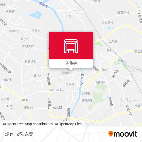 塘角市场地图