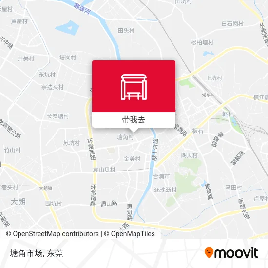 塘角市场地图