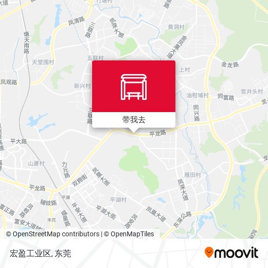 宏盈工业区地图
