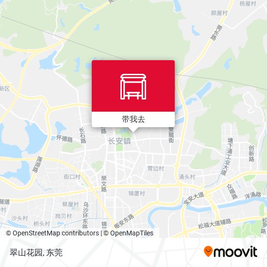 翠山花园地图