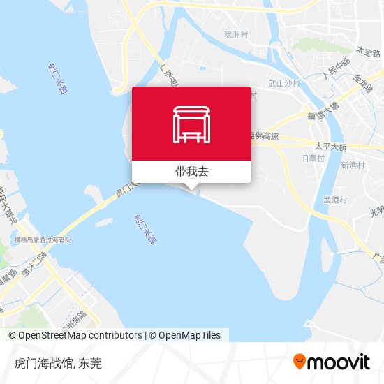 虎门海战馆地图