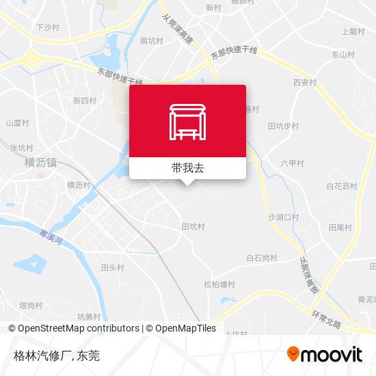 格林汽修厂地图
