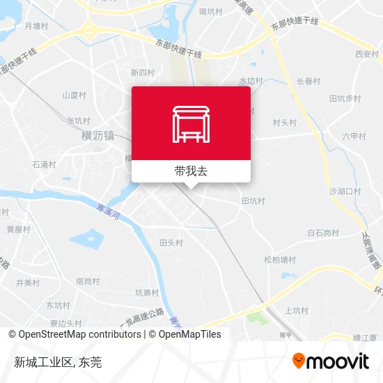 新城工业区地图
