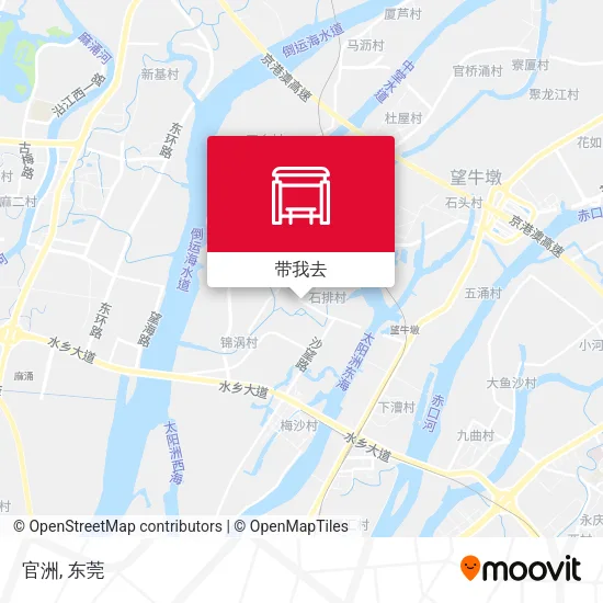 官洲地图