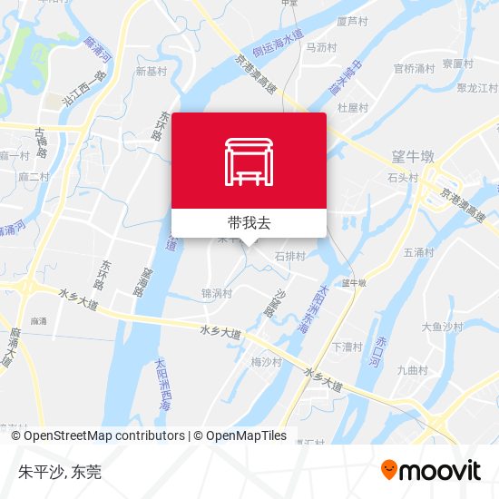 朱平沙地图