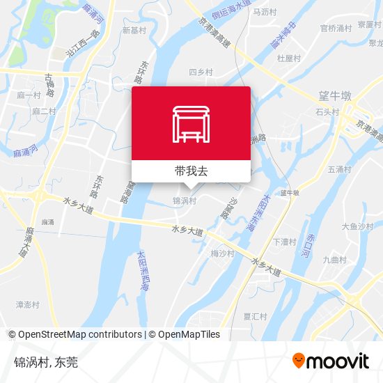 锦涡村地图
