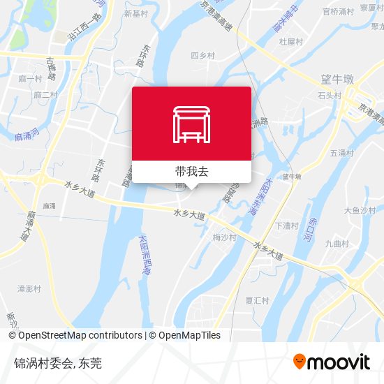 锦涡村委会地图