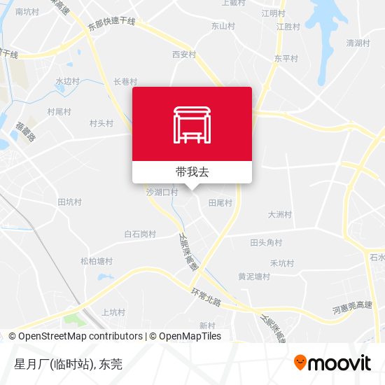星月厂(临时站)地图