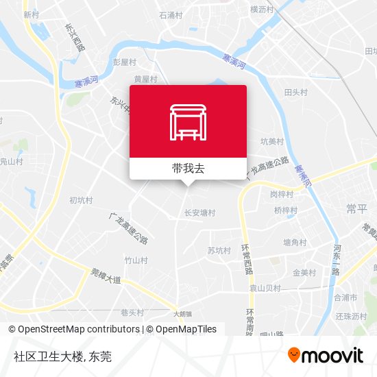 社区卫生大楼地图