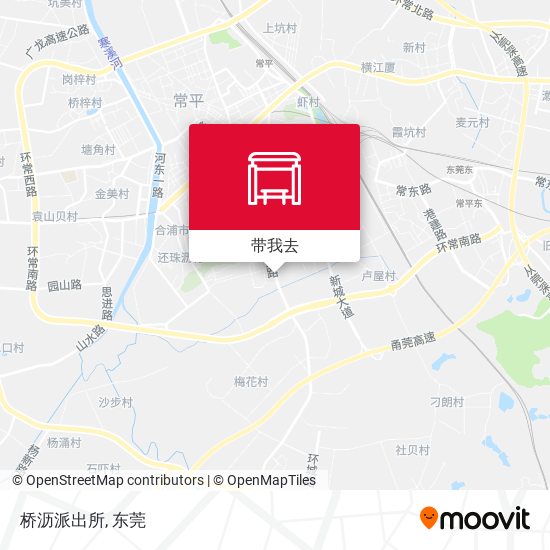 桥沥派出所地图