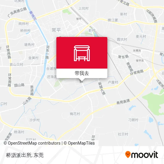 桥沥派出所地图