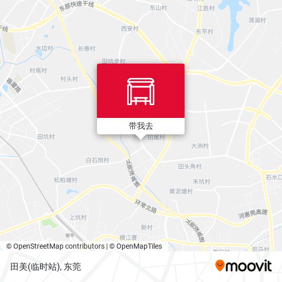 田美(临时站)地图