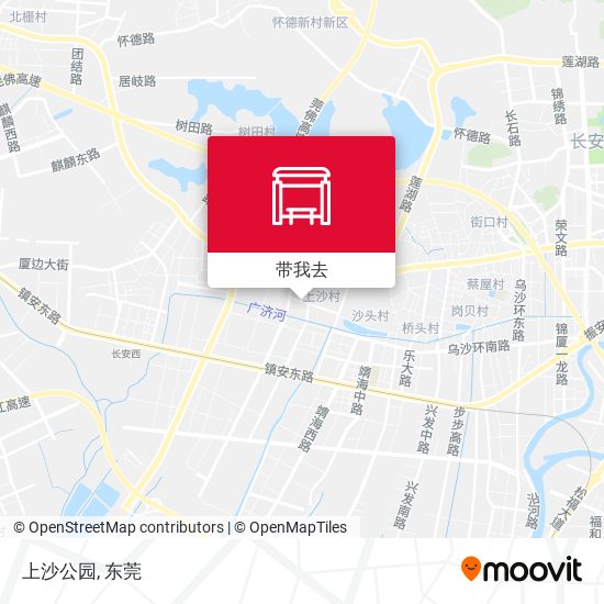 上沙公园地图