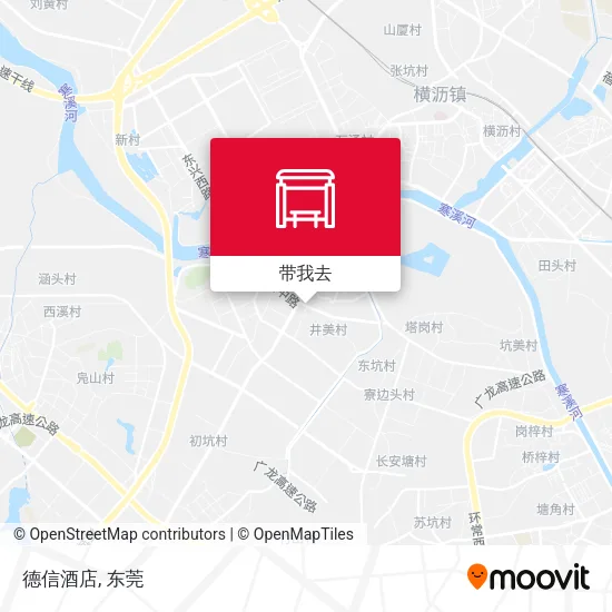 德信酒店地图