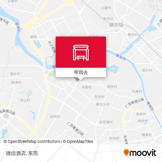 德信酒店地图