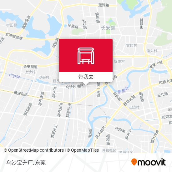 乌沙宝升厂地图