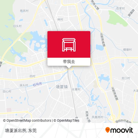 塘厦派出所地图
