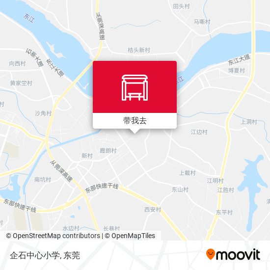 企石中心小学地图