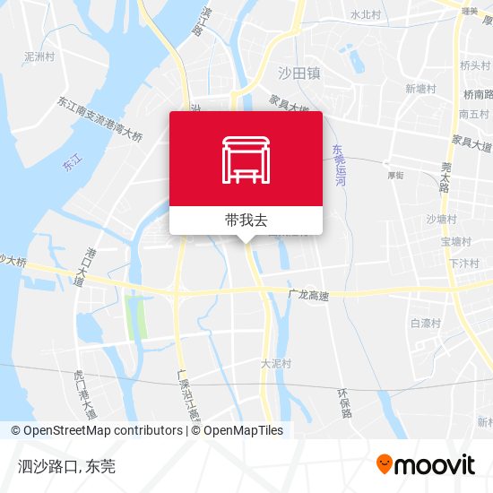 泗沙路口地图