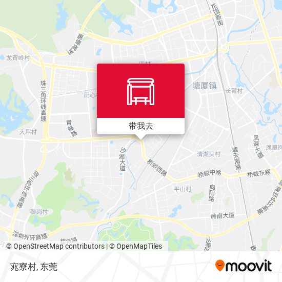 宨寮村地图