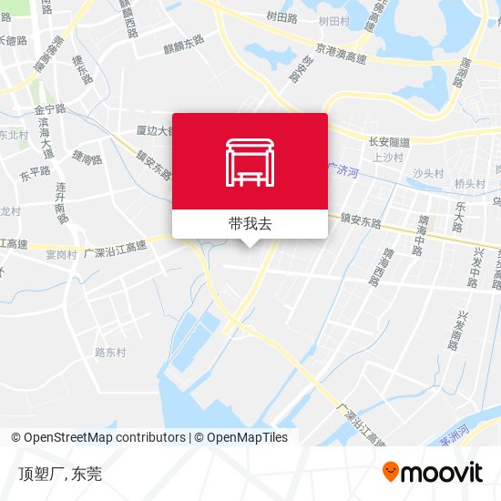 顶塑厂地图