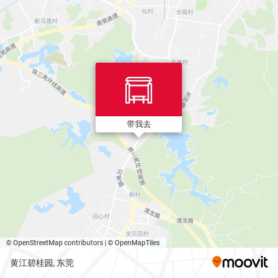 黄江碧桂园地图