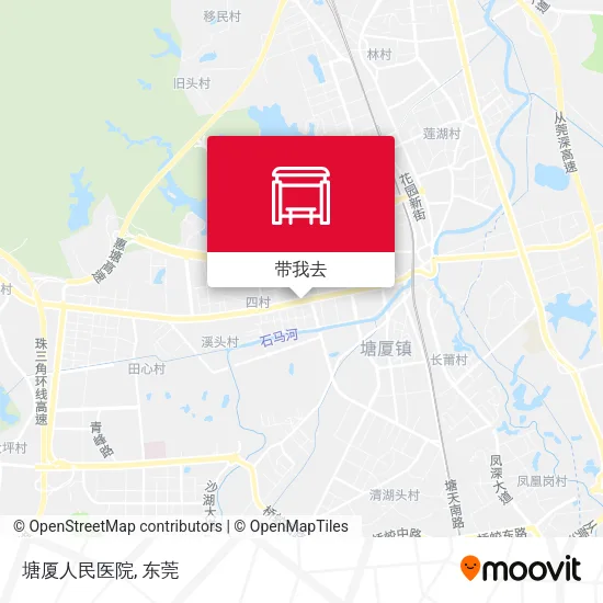 塘厦人民医院地图