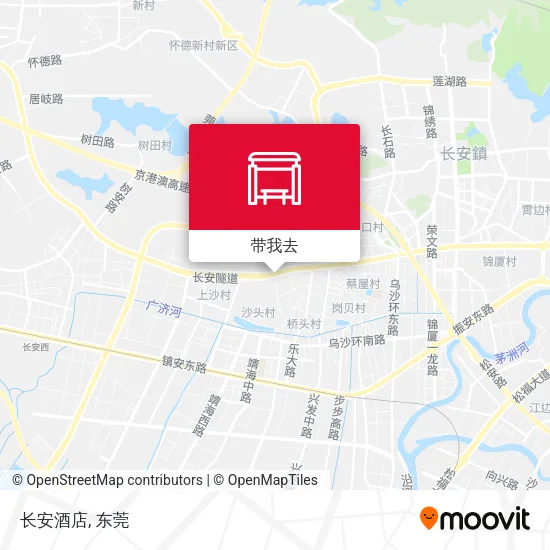 长安酒店地图