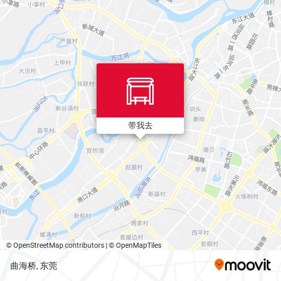 曲海桥地图