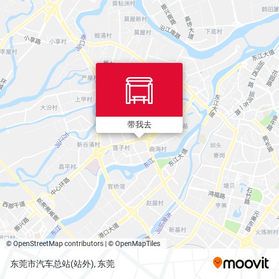 东莞市汽车总站(站外)地图