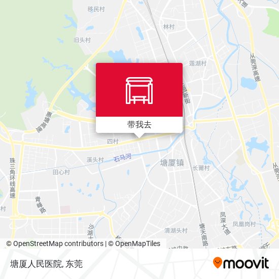 塘厦人民医院地图