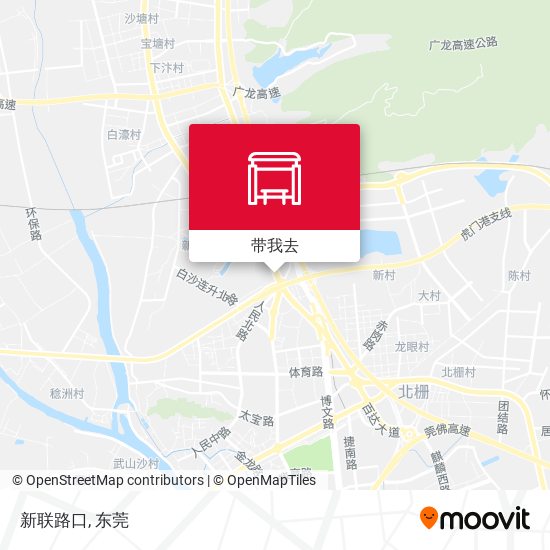 新联路口地图