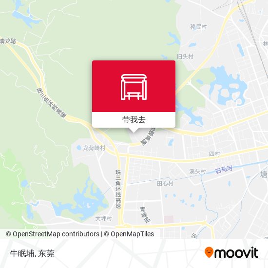 牛眠埔地图