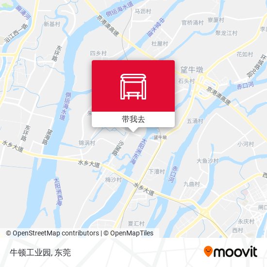 牛顿工业园地图