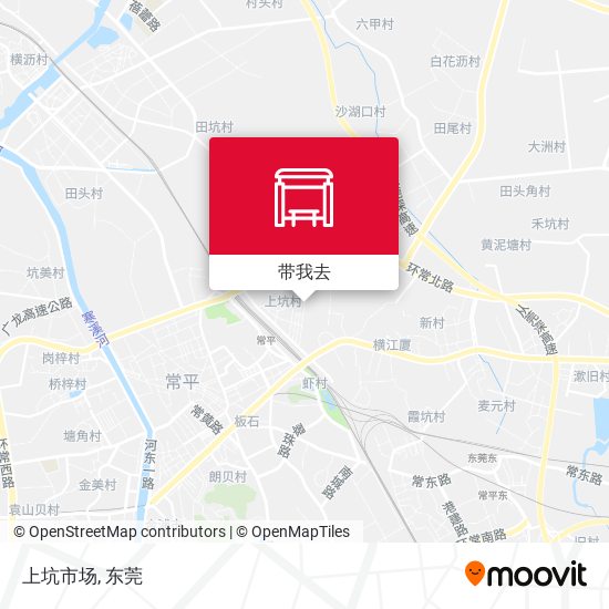 上坑市场地图