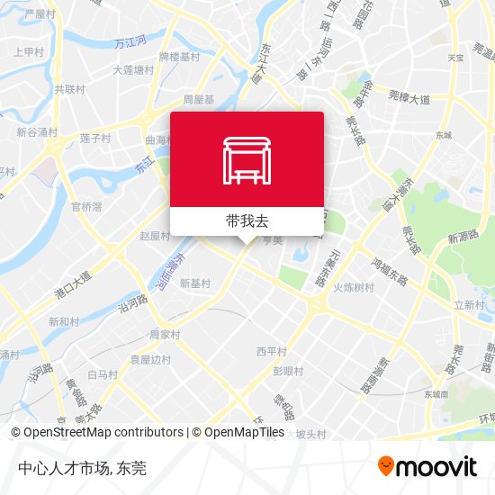 中心人才市场地图