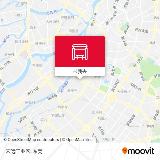 宏远工业区地图