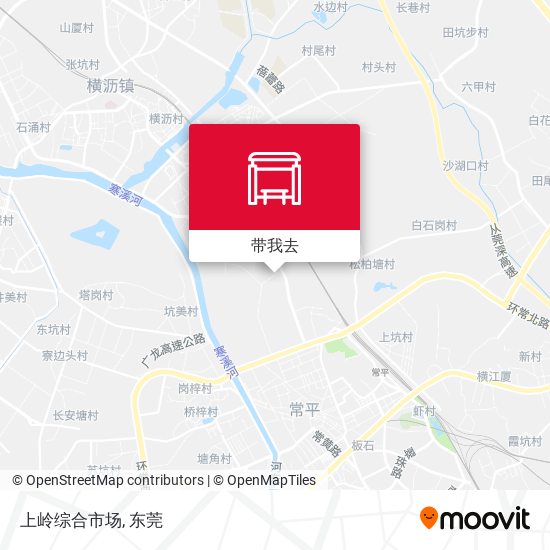 上岭综合市场地图