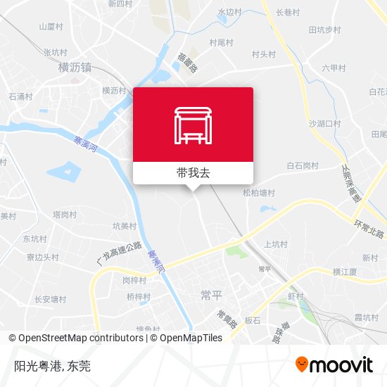 阳光粤港地图