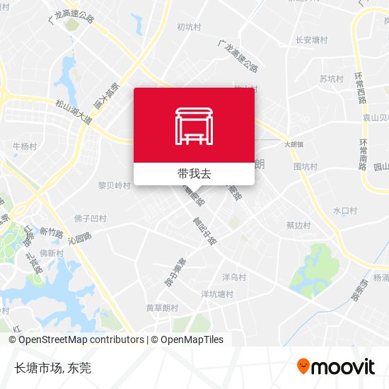 长塘市场地图