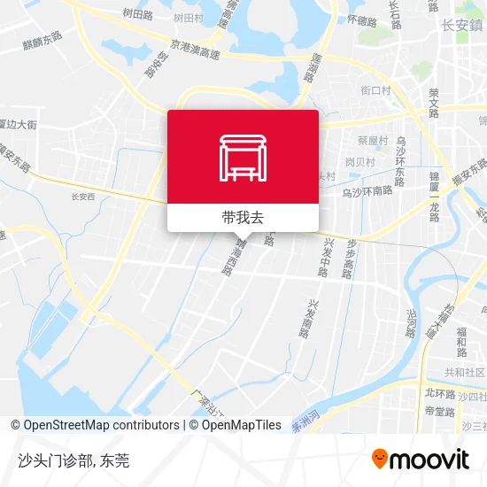 沙头门诊部地图