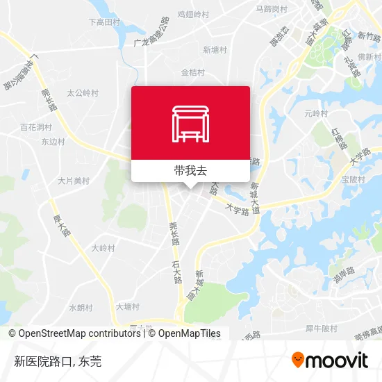 新医院路口地图